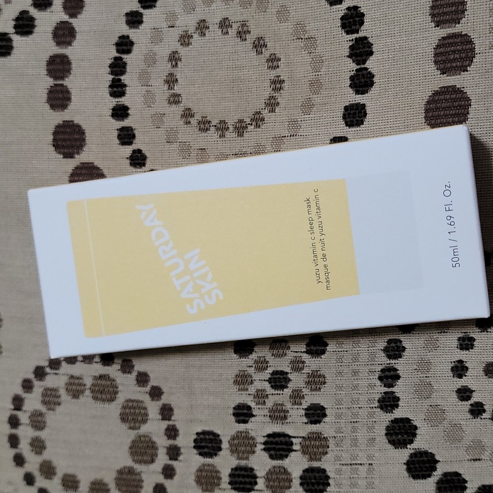 Saturday Skin Yuzu Vitamin C Sleep Mask Cream 50 ml